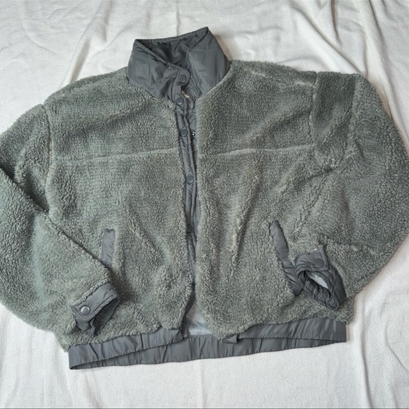 Thread & Supply Jackets & Blazers - Men's Gray Sherpa Jacket